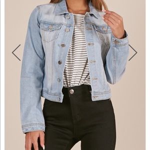 Light Wash Jean Jacket